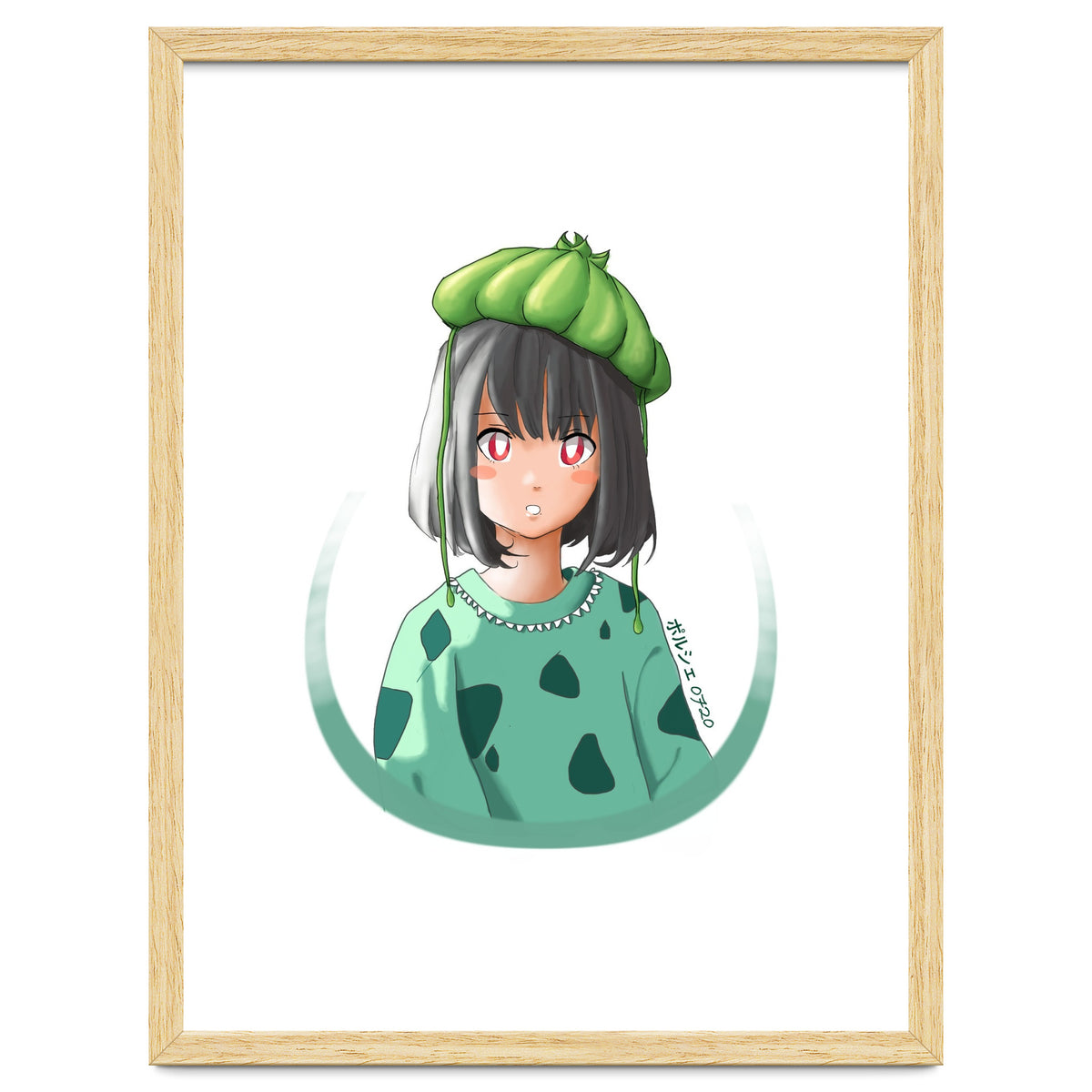 Porkitou: Human Bulbasaur