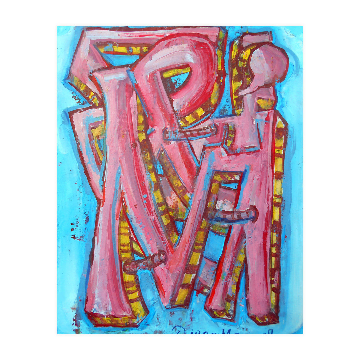 Pop Abstracto 2021 2 (Print Only)