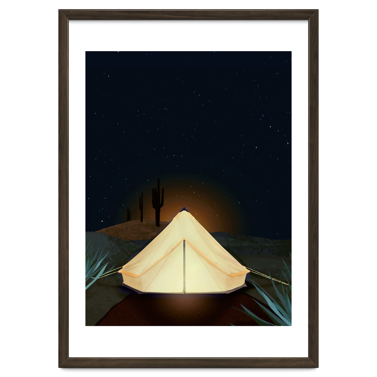 Tent at Night