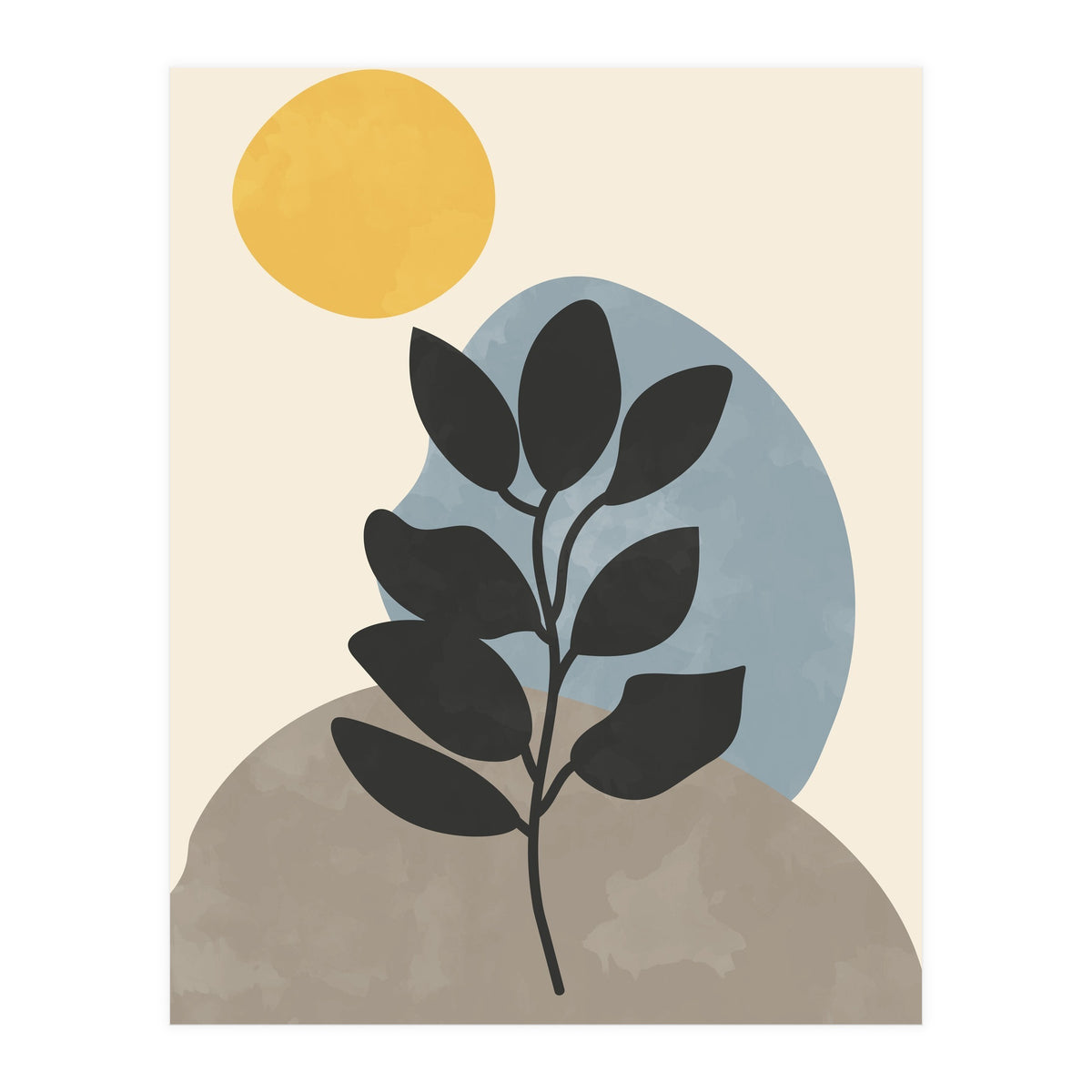 Modern Boho Plant (Print Only)