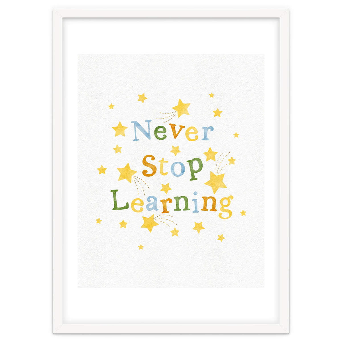 Never Stop Learning