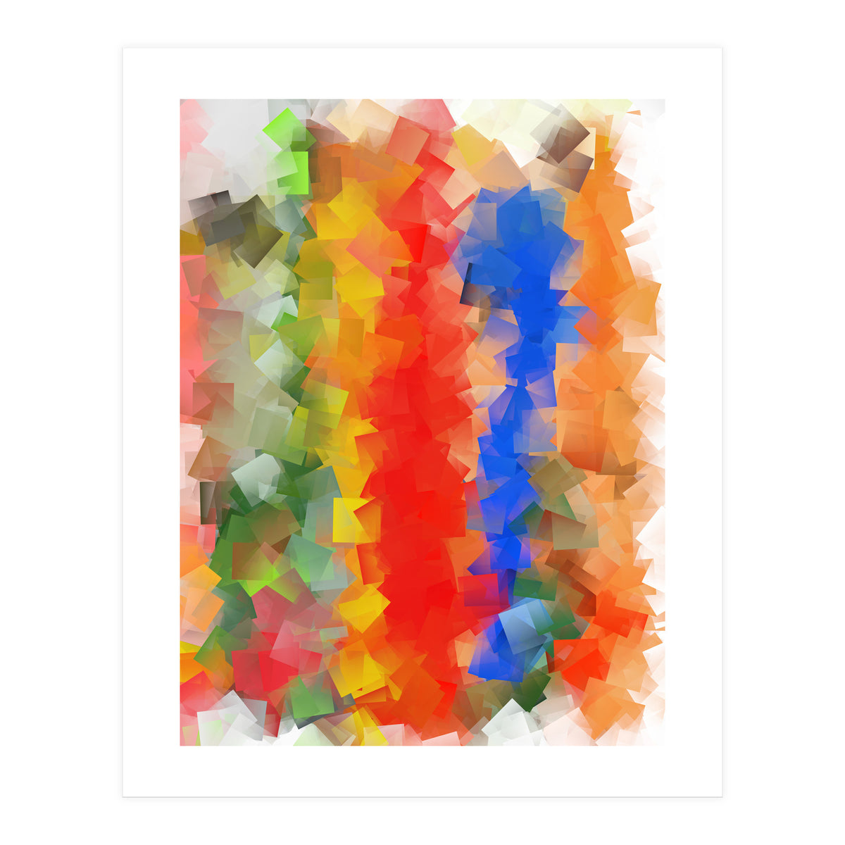 Art In Squares (Print Only)