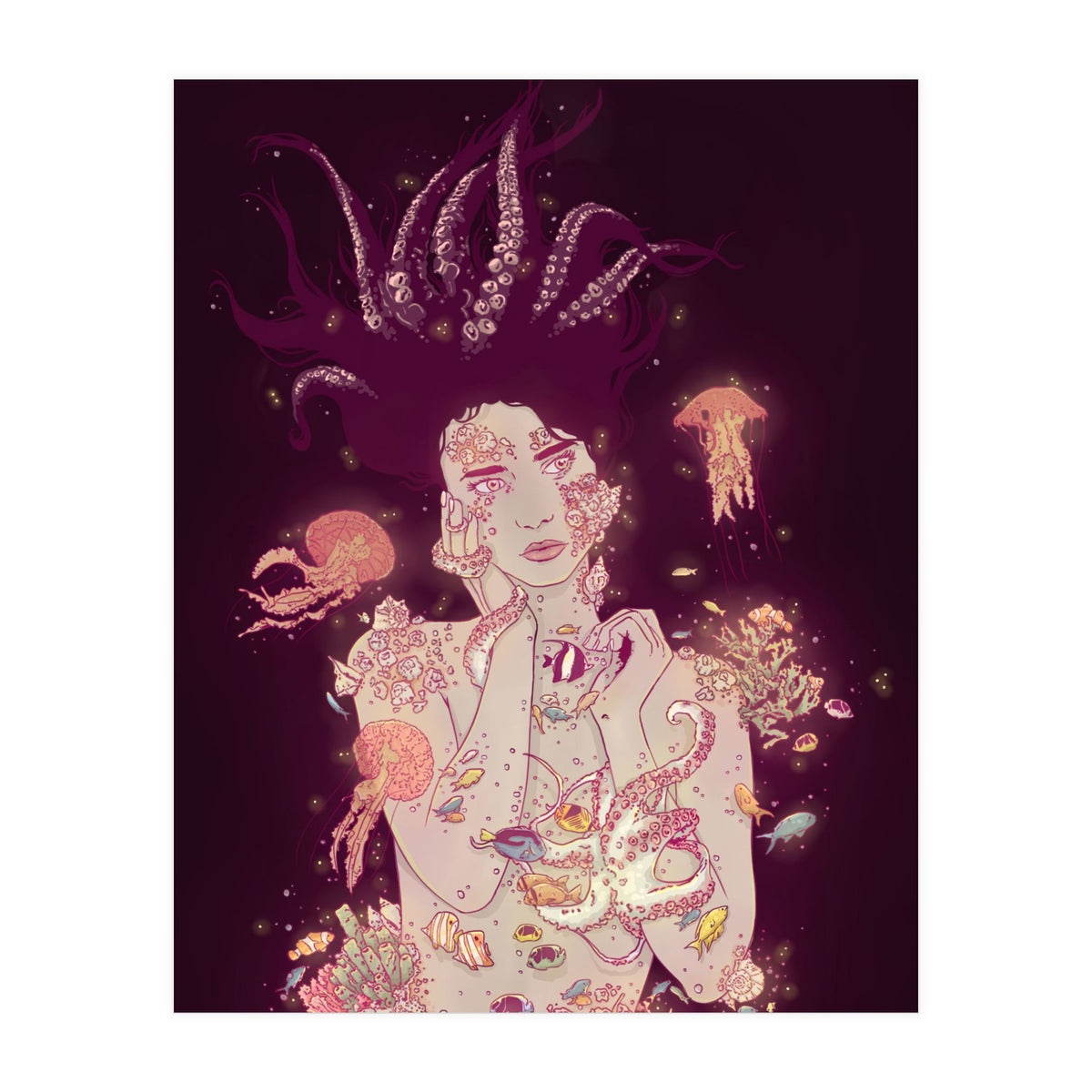 Abyss Lady (Print Only)