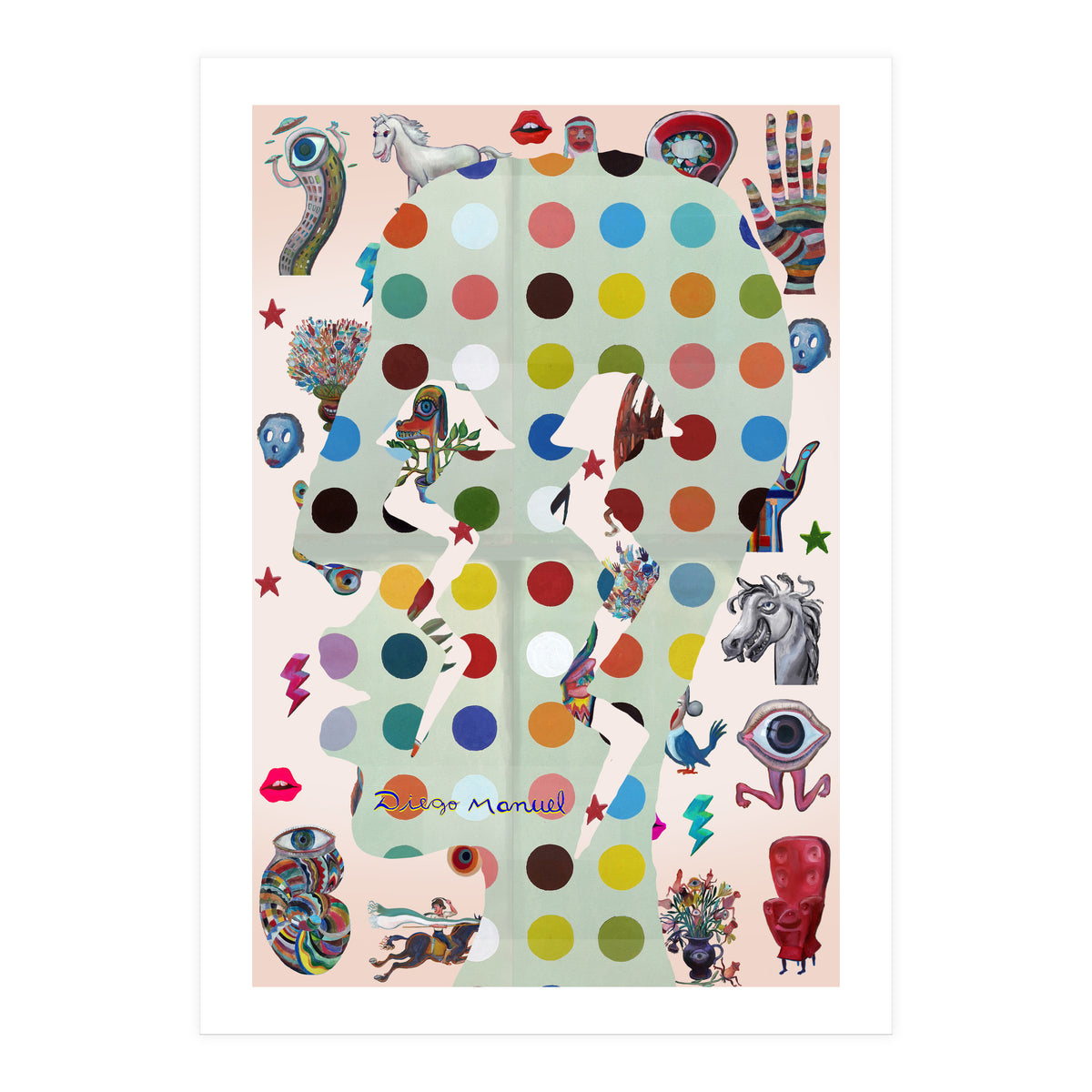 Perfil Con Rayos B 8 (Print Only)