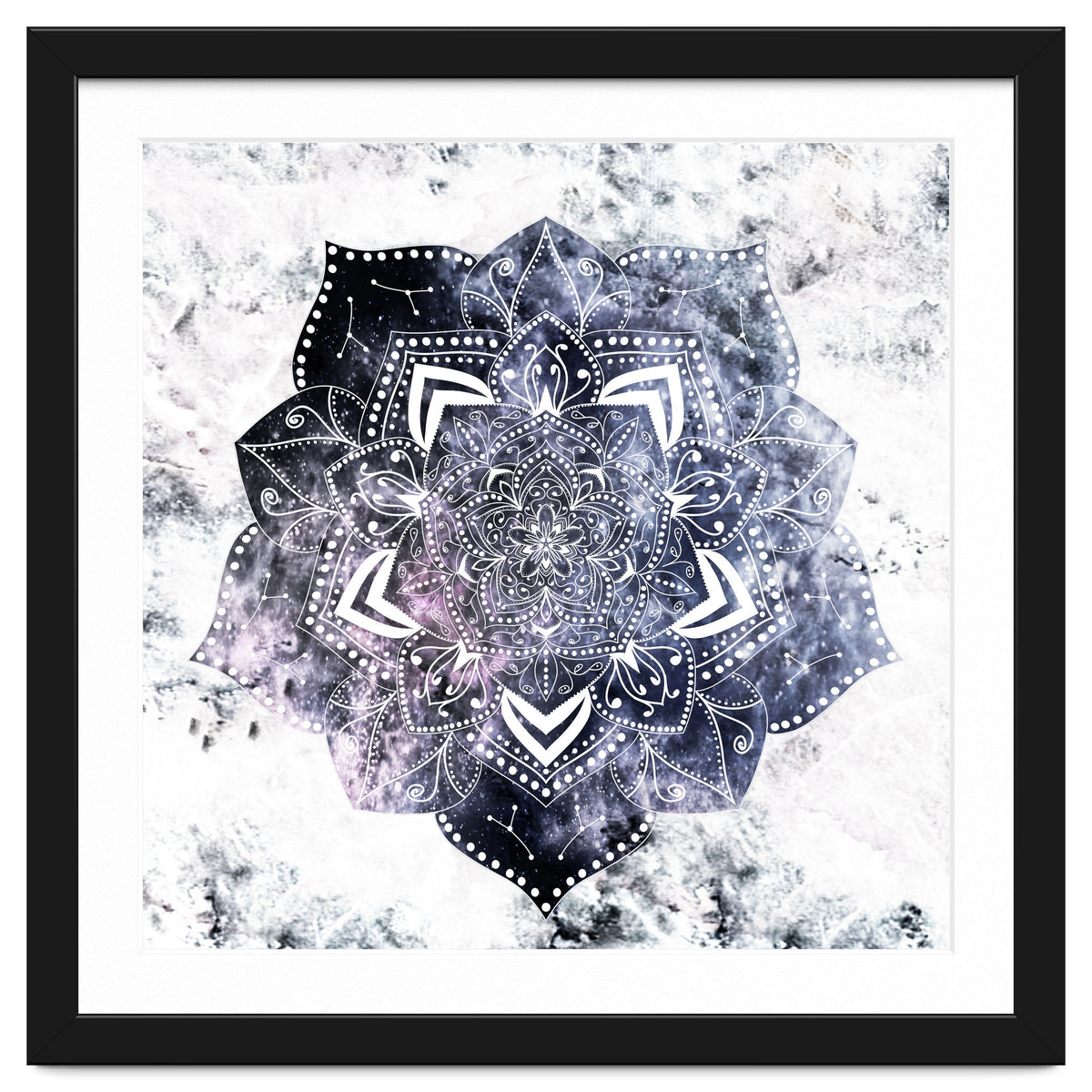 Cancer Constellation Mandala