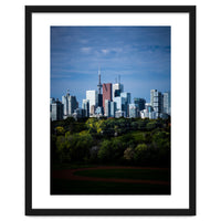 Toronto Skyline From Riverdale Park No 6 Color Version