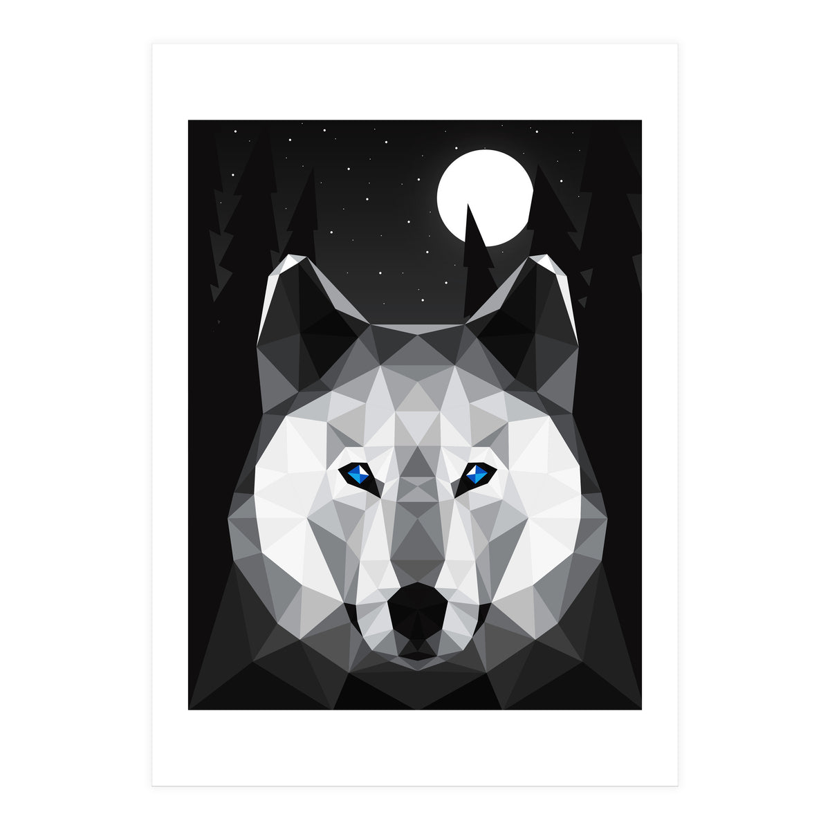 The Tundra Wolf (Print Only)