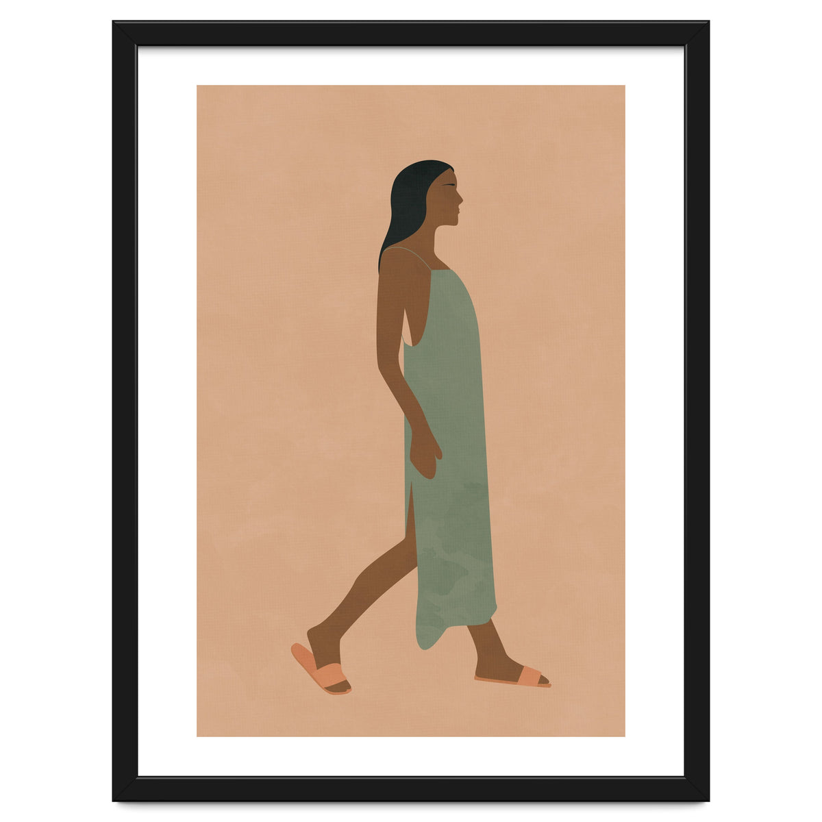 Minimalist Boho Woman