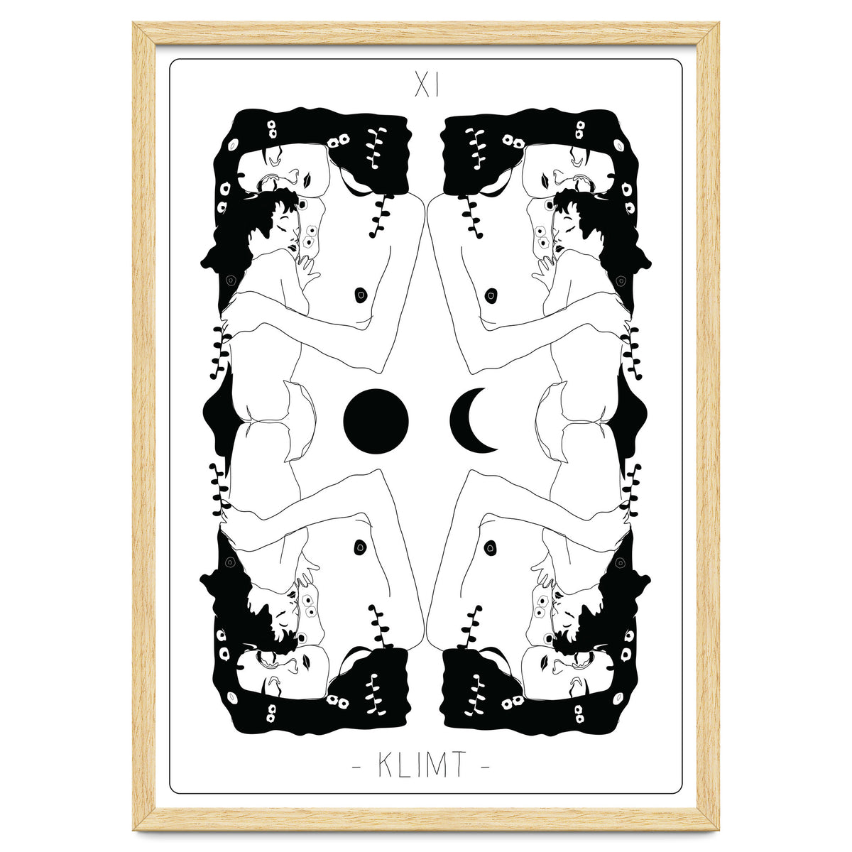 Klimt Tarot Card