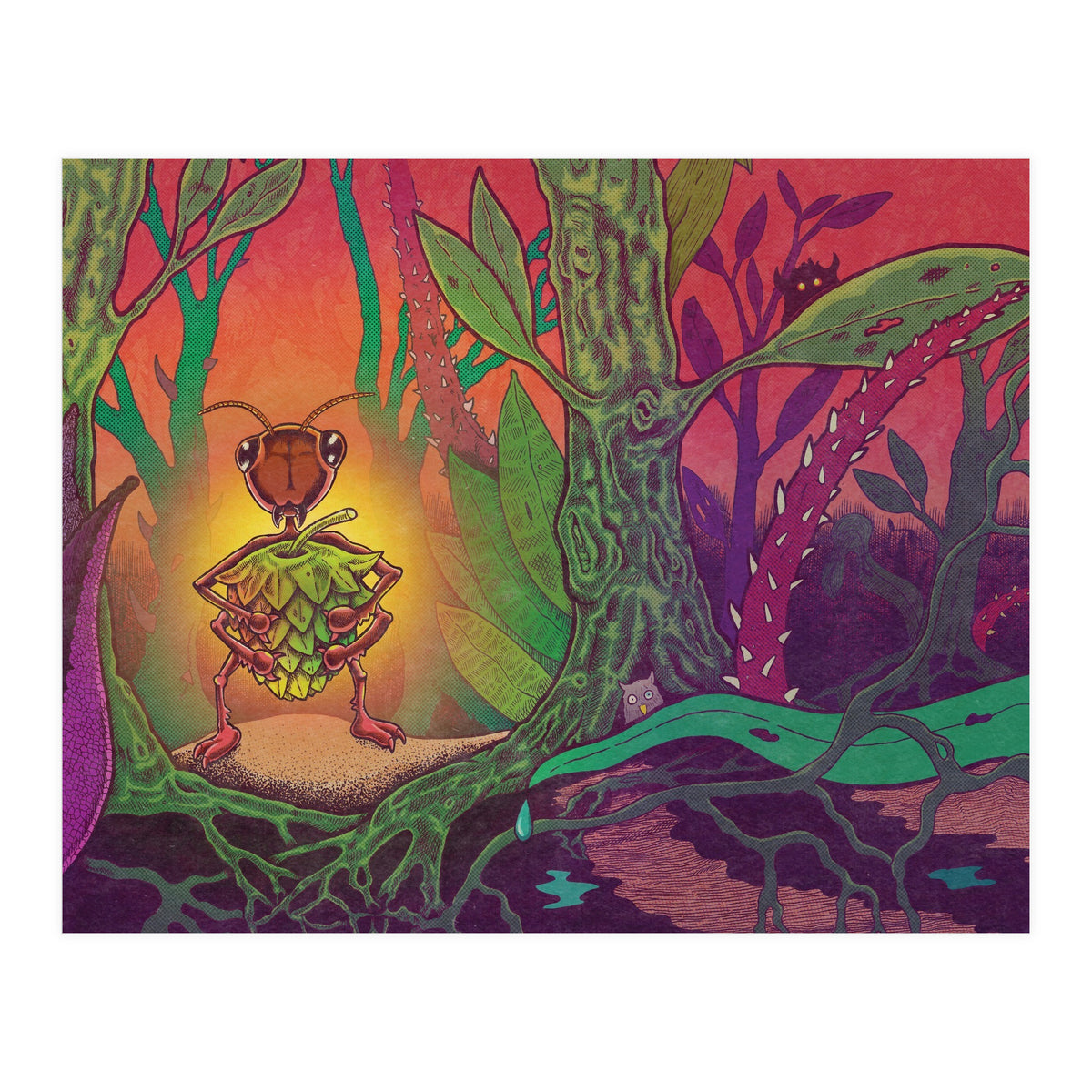 Little Ant - Hammerton Brewery  (Print Only)