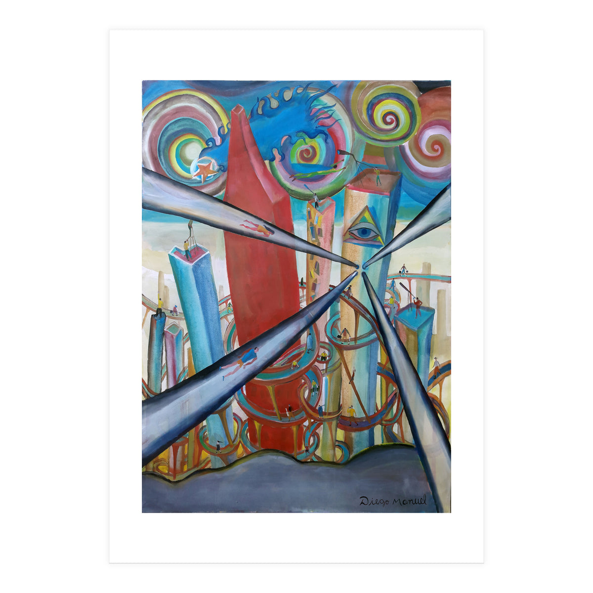 New York 2082 (Print Only)