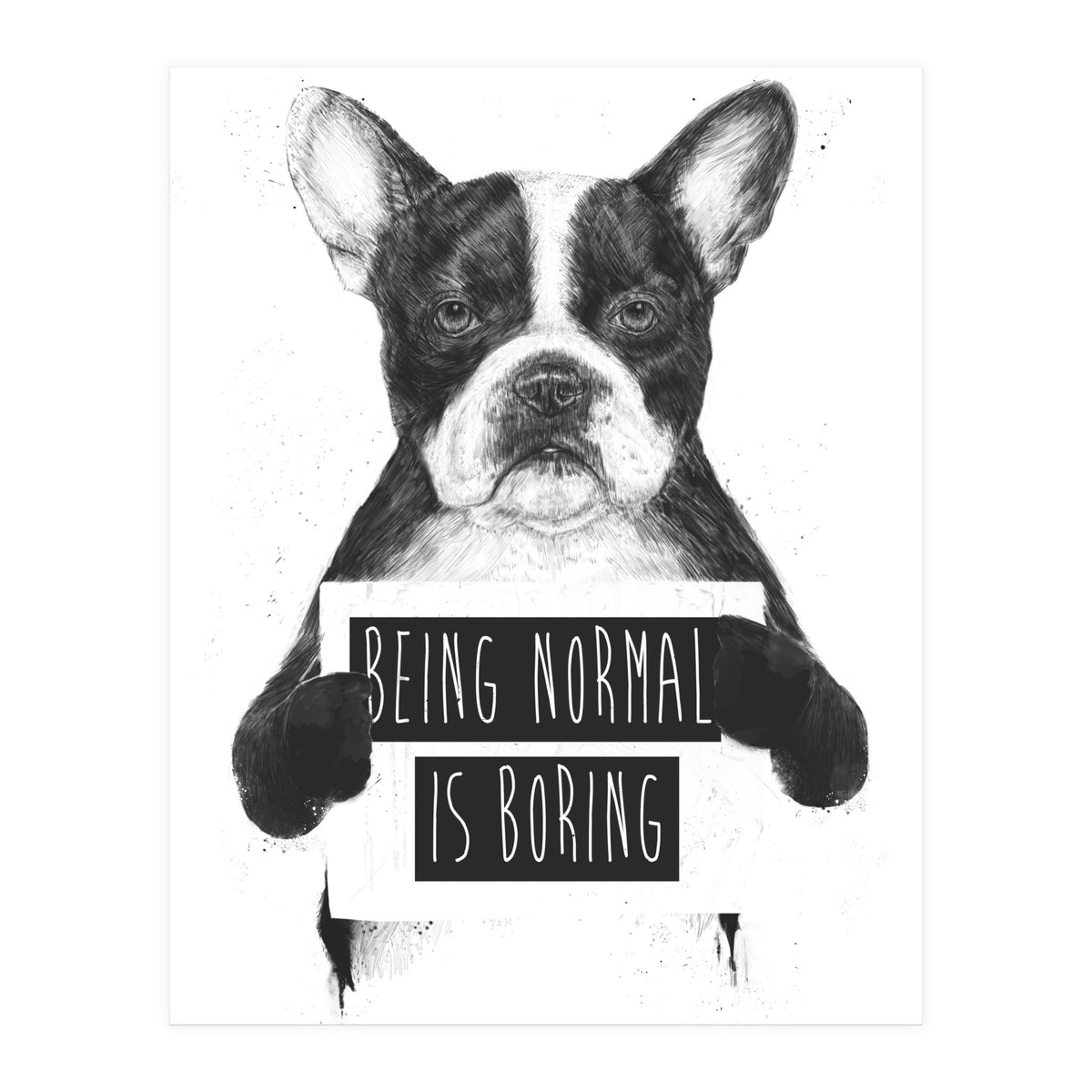 Being Normal Is Boring (Print Only)