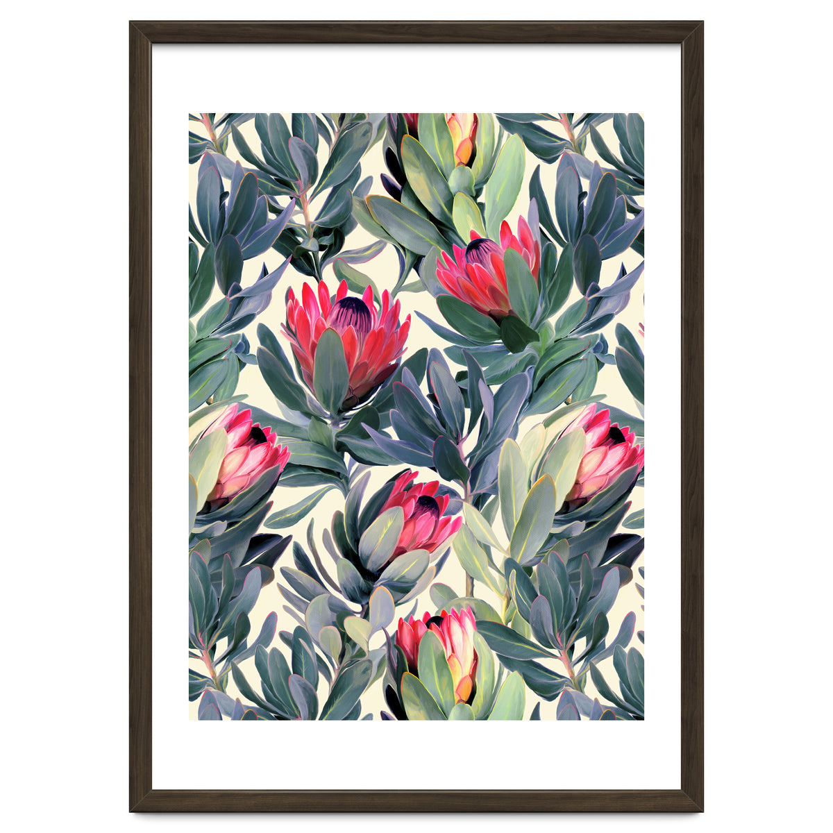 Painted Protea Pattern