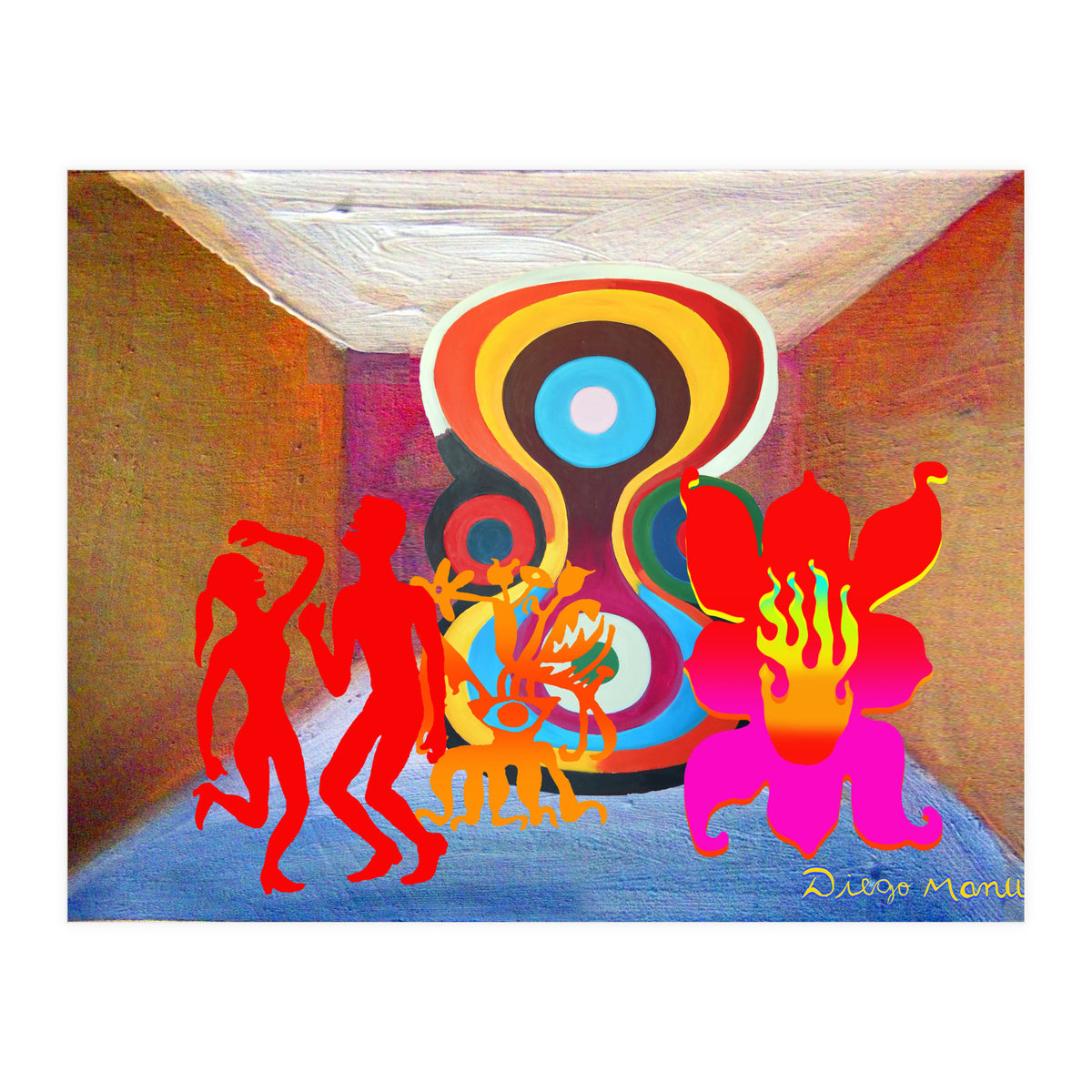 Pop Abstract Escena 2023 12 (Print Only)