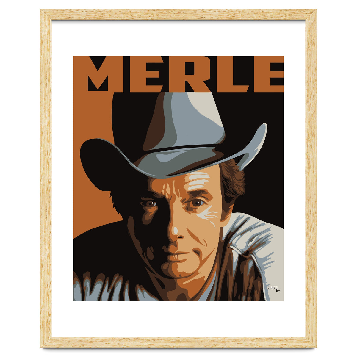 Merle Haggard Poster