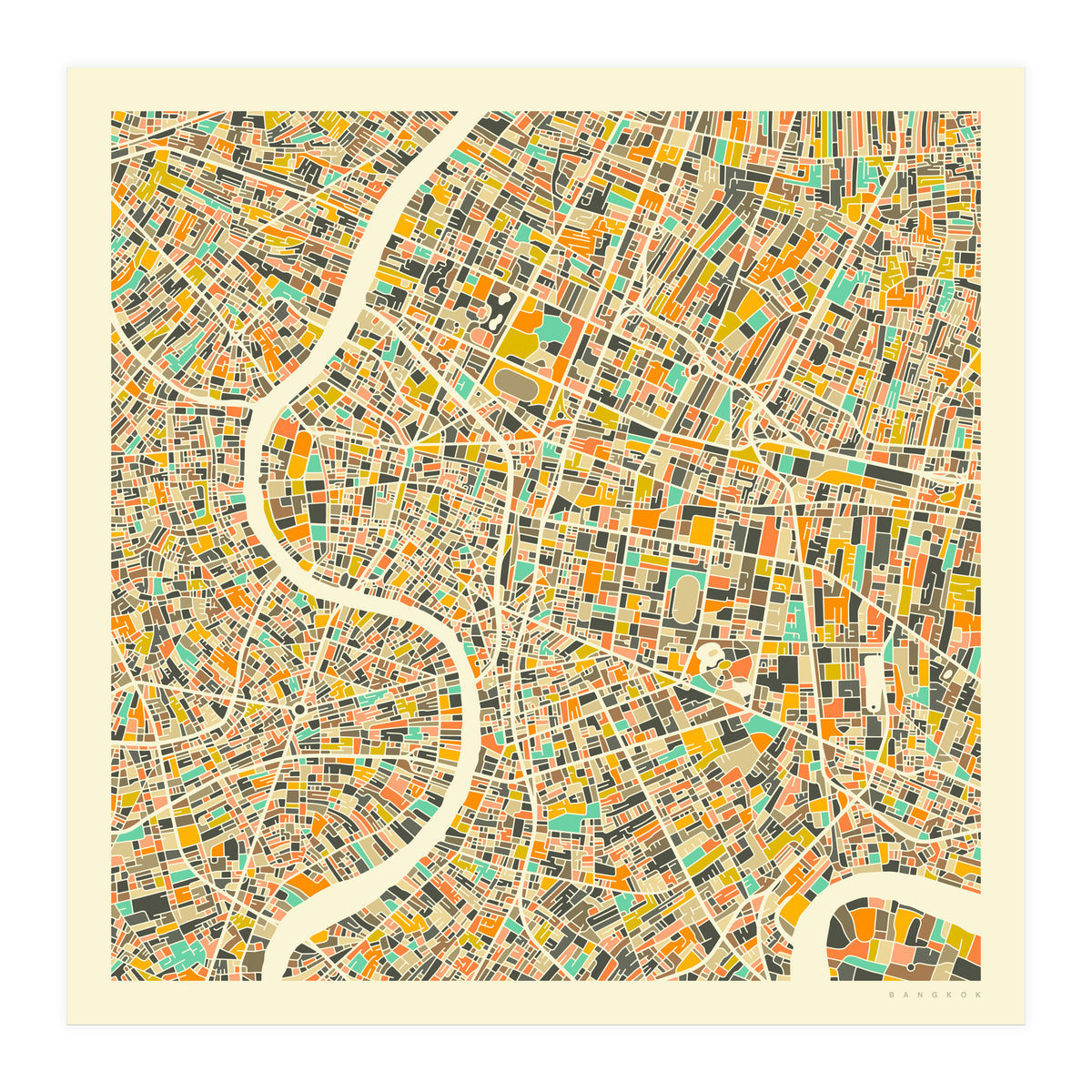 BANGKOK MAP (Print Only)