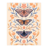 Floral Butterflies (Print Only) thumbnail