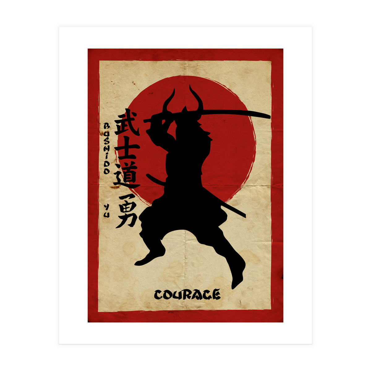 Bushido Courage (Print Only)