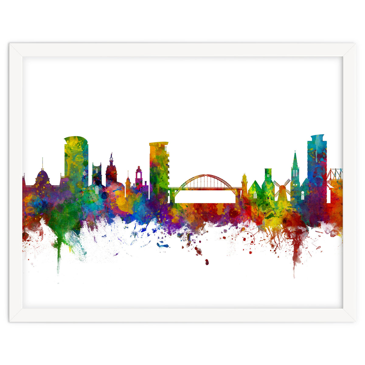 Sunderland England Skyline