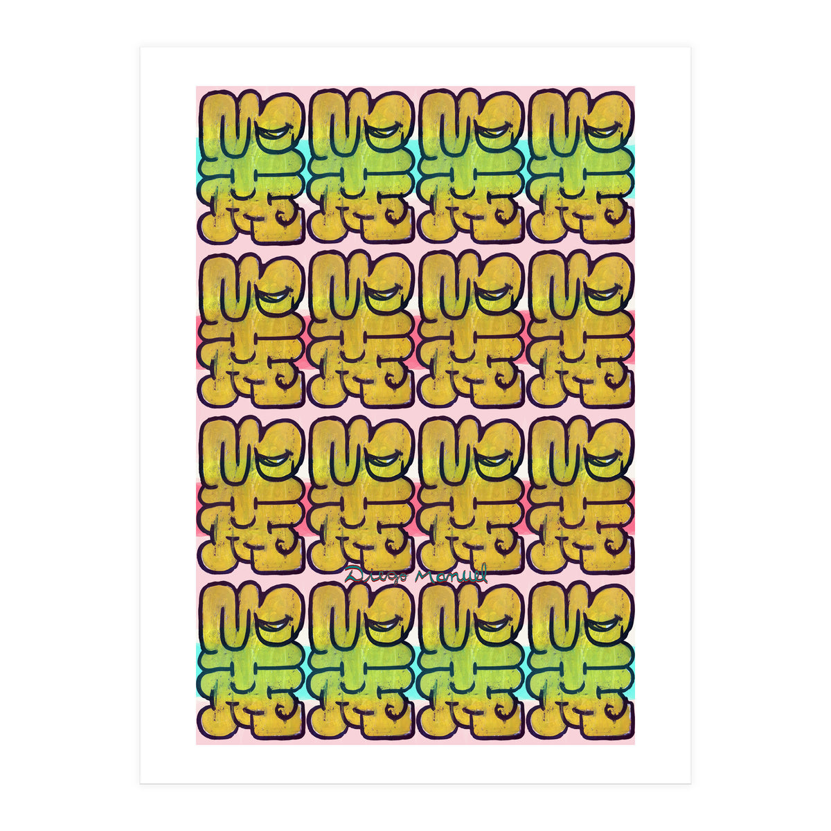 Graffitis 2021 Tapiz 95 (Print Only)