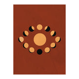 Lunar Eclipse Moon Illustration (Print Only) thumbnail