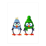 Winter Penguins (Print Only) thumbnail