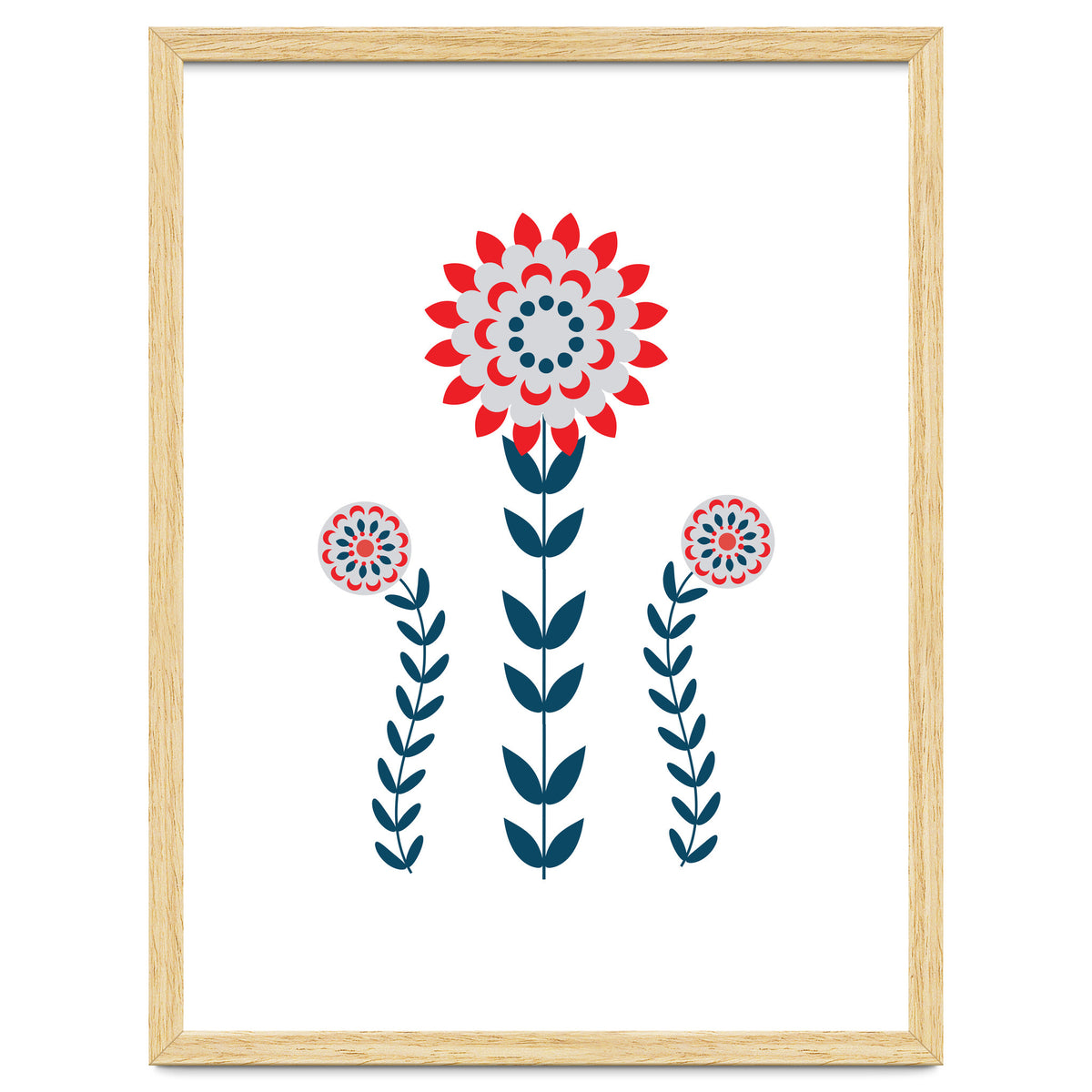 Scandi Folk Flowers