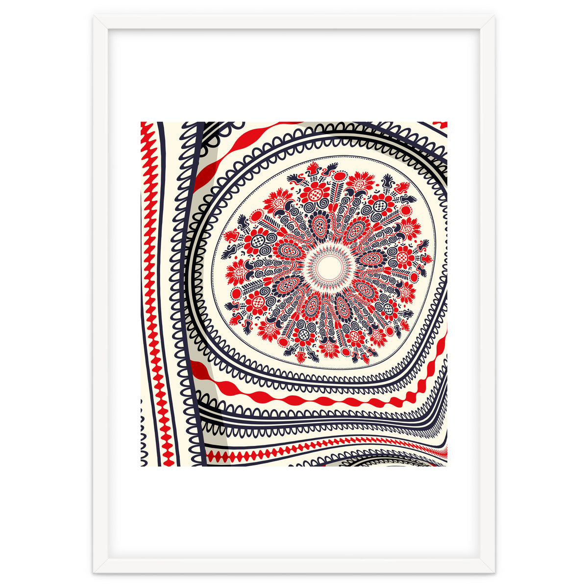 Romanian embroidery background 9