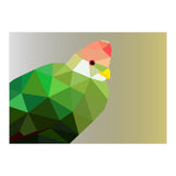 Red Crested Turaco Low Poly Art (Print Only) thumbnail