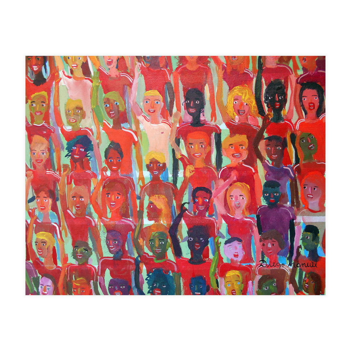 Hichada Roja Detalle 4 (Print Only)