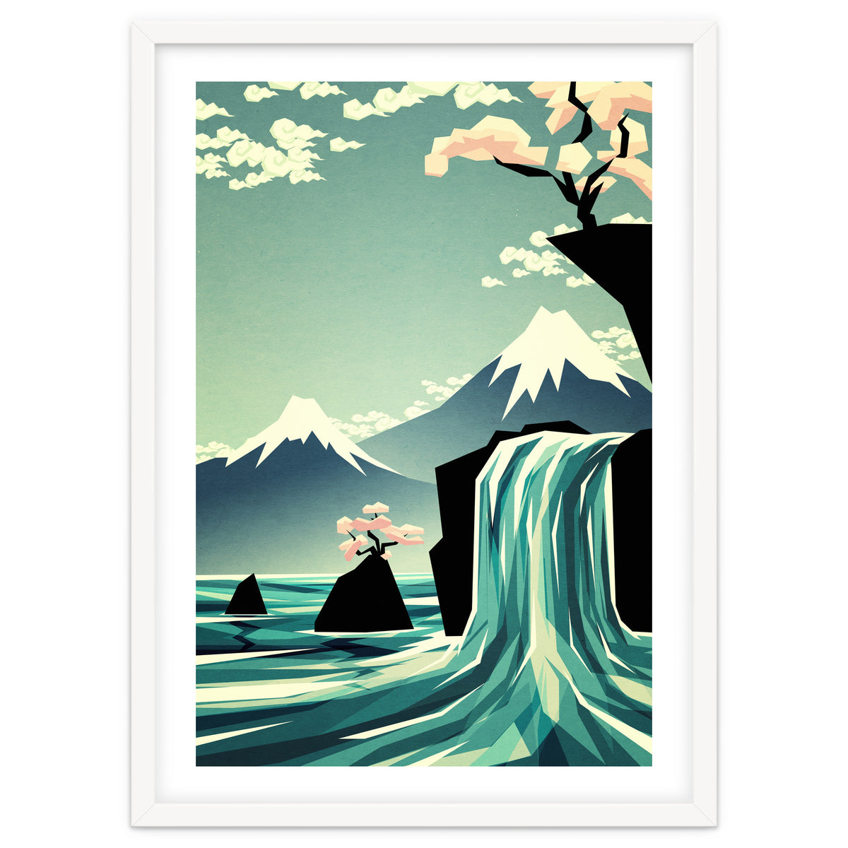 Waterfall Blossom Dream