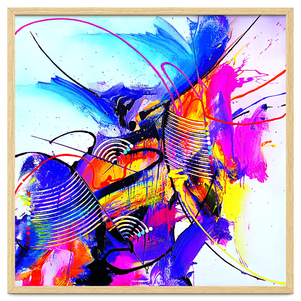 Abstract Art Britto - Qb293