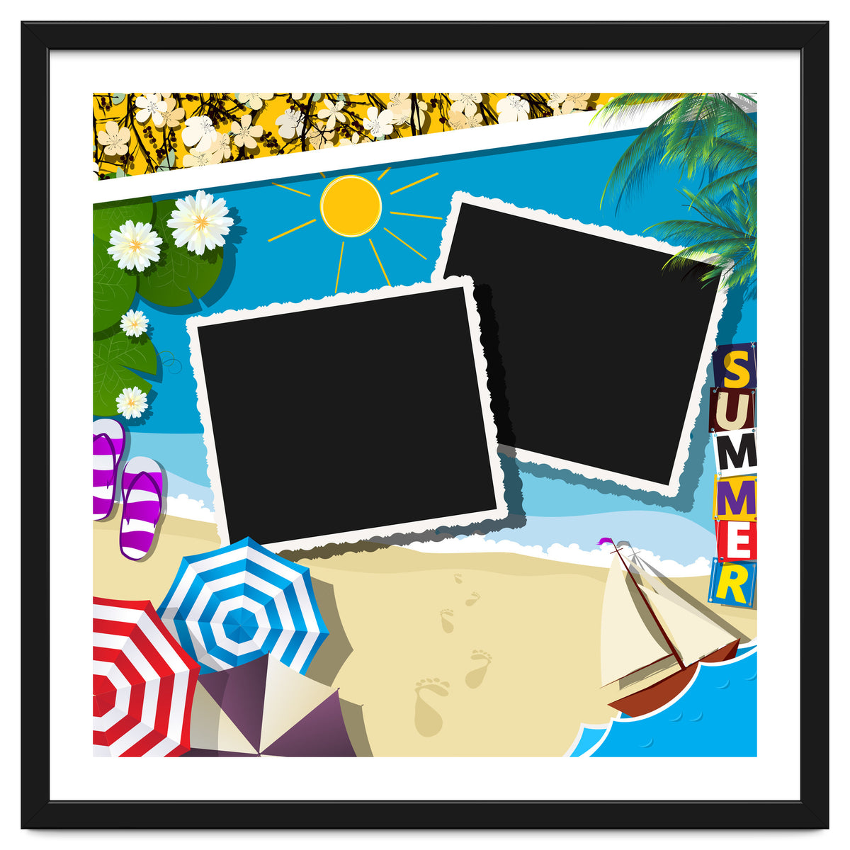 Summer Celebration Collage