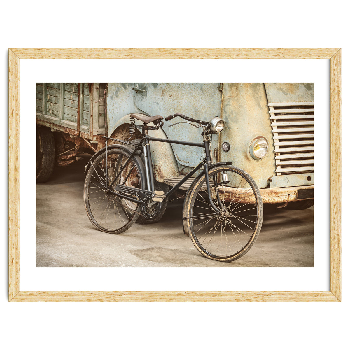 The Bicycle in the old Factory