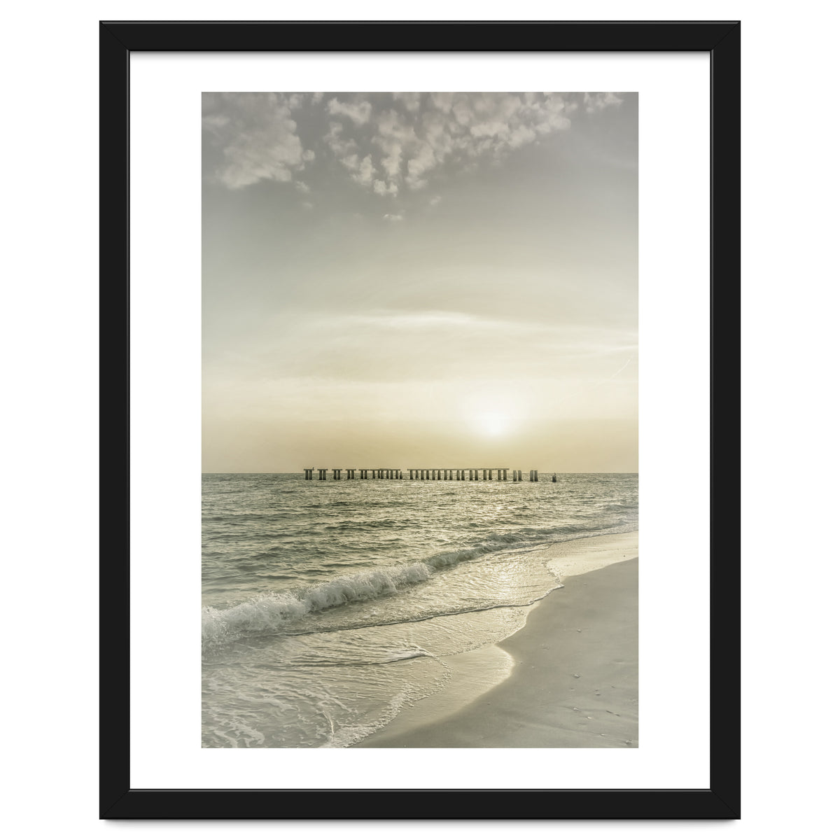 Gasparilla Island Sunset | Vintage