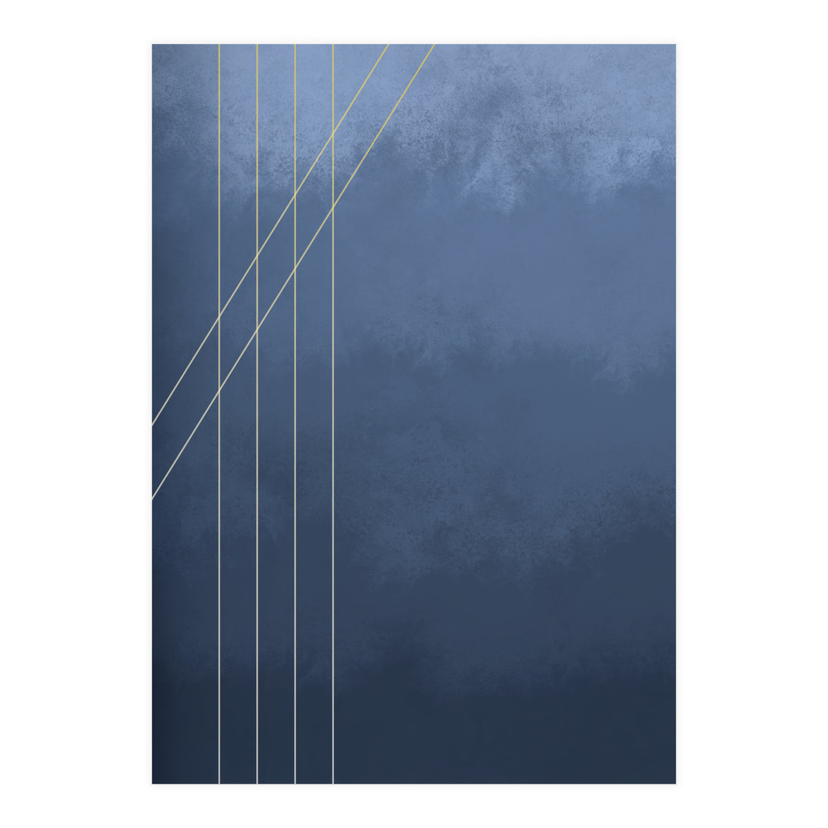 Moods In Blue Gray (Print Only)