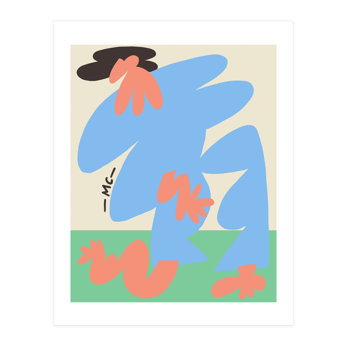 Run Boy Run  (Print Only)