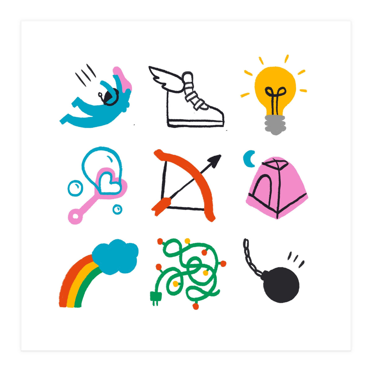 Sagittarius Emoji (Print Only)