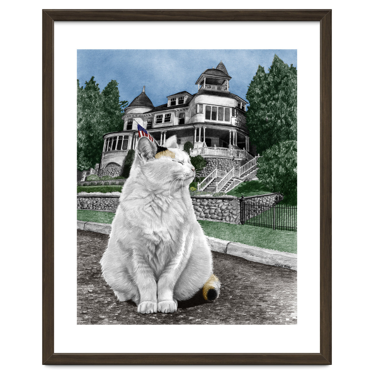Mackinac Island Cat