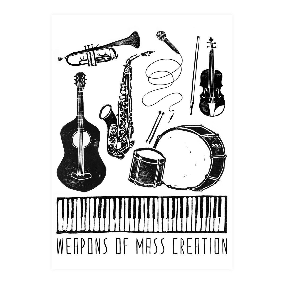 Weapons Of Mass Creation - Music (Print Only)