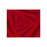 Rose Flower Swirl Art (Print Only) thumbnail