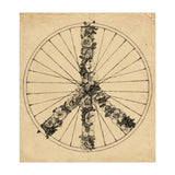 Peace And Bike Lines (Print Only) thumbnail