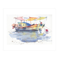 Pleasure boats paintings (Print Only)