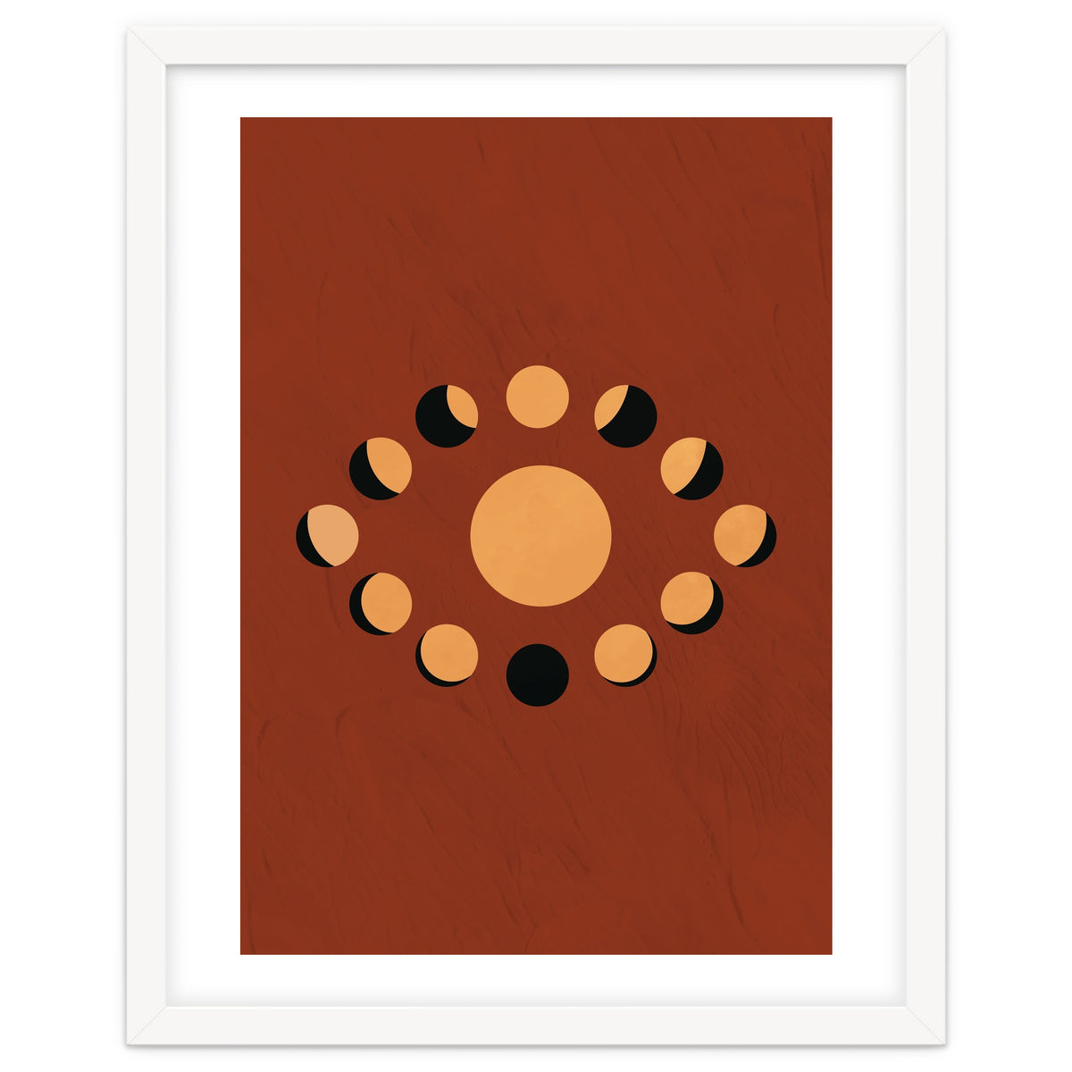 Lunar Eclipse Moon Illustration