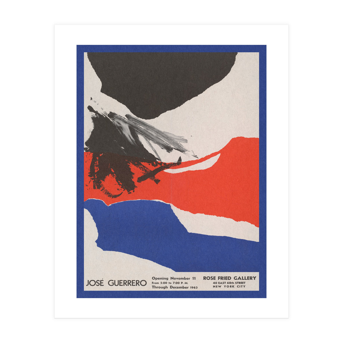 Jośe Guerrero Exhibition (Print Only)