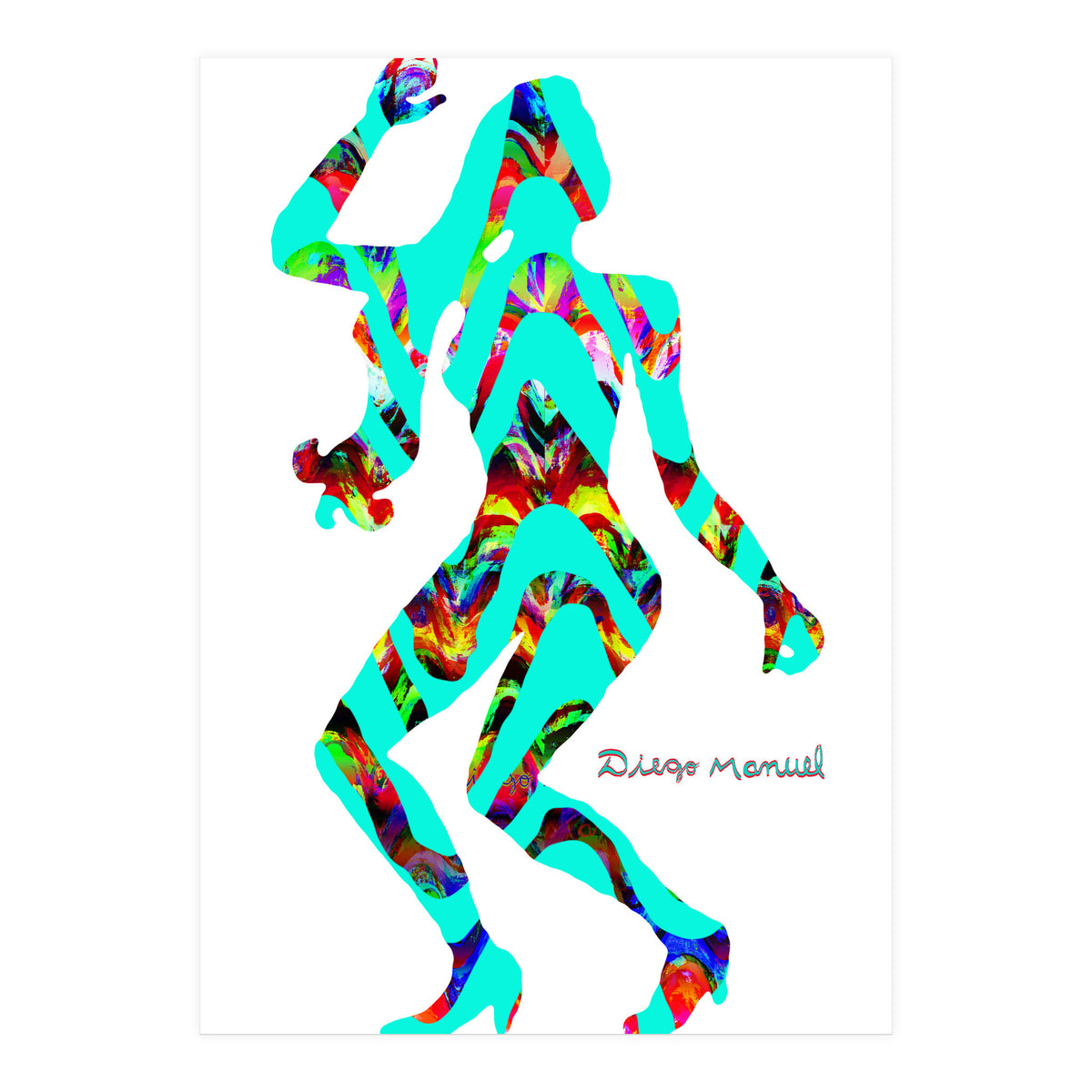 Dance Girl B 6 (Print Only)