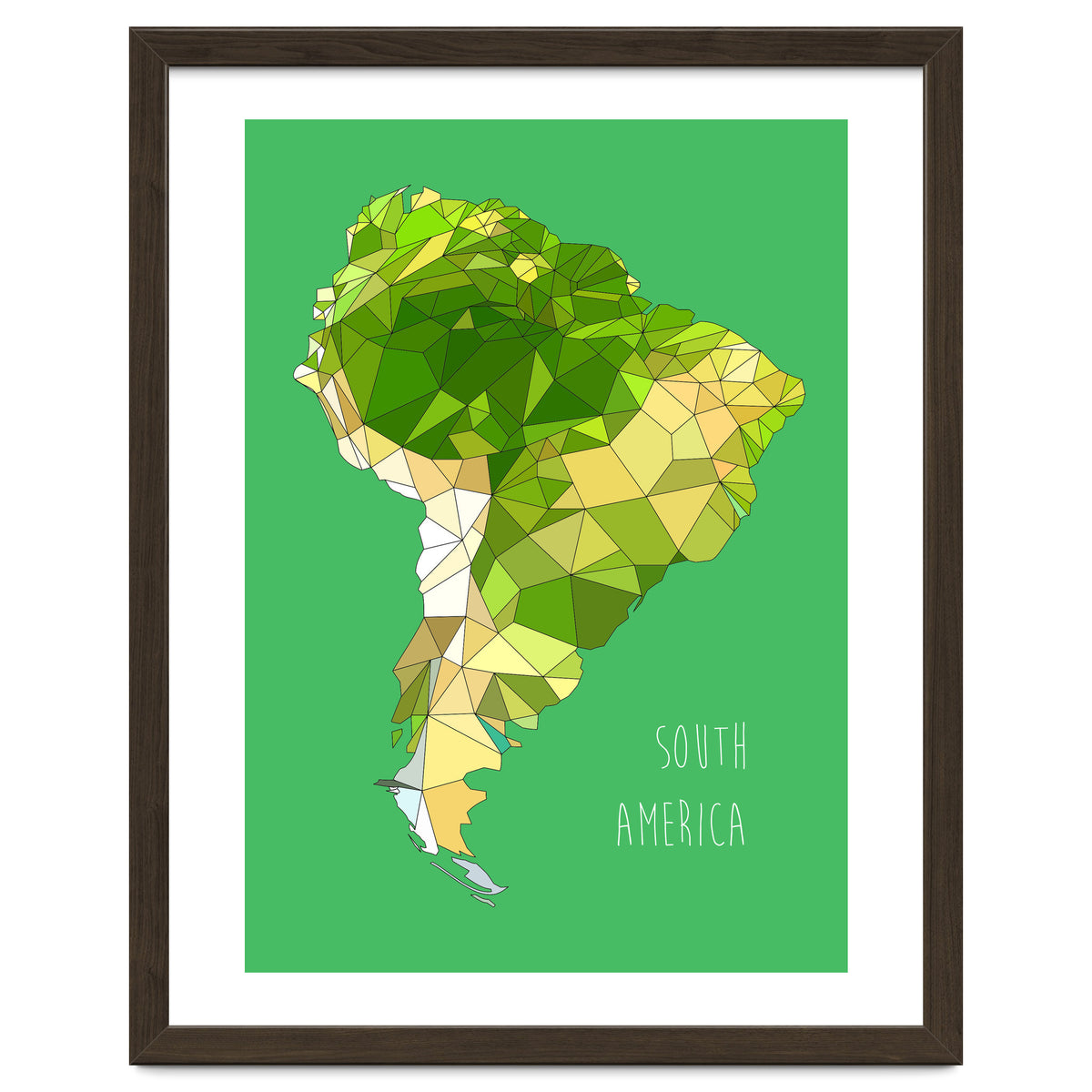 SOUTH AMERICA – Green
