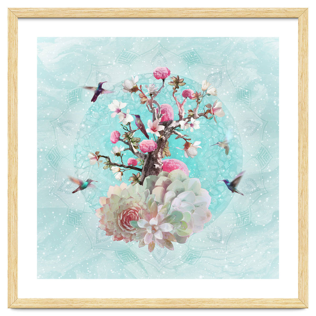 Floral Hummingbird