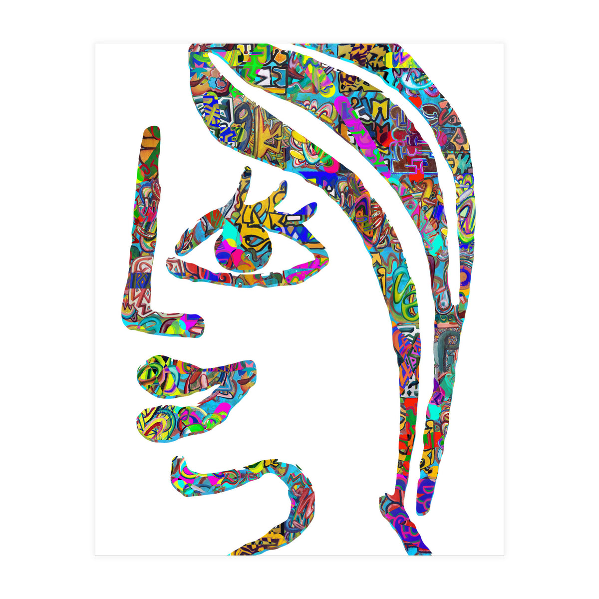 Graffiti Digital 12 2022 D 4  (Print Only)