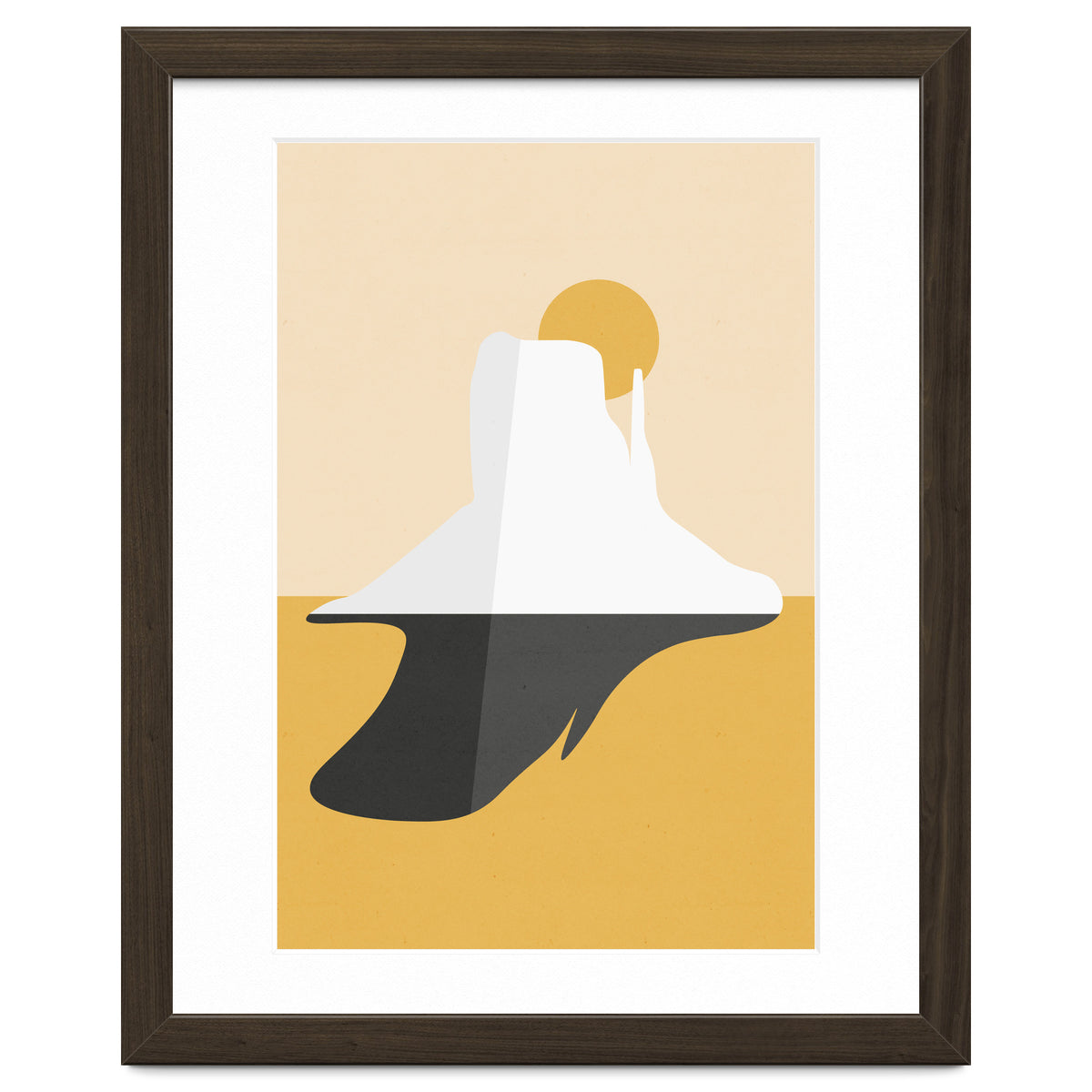 Abstract Mesa - Golden Desert